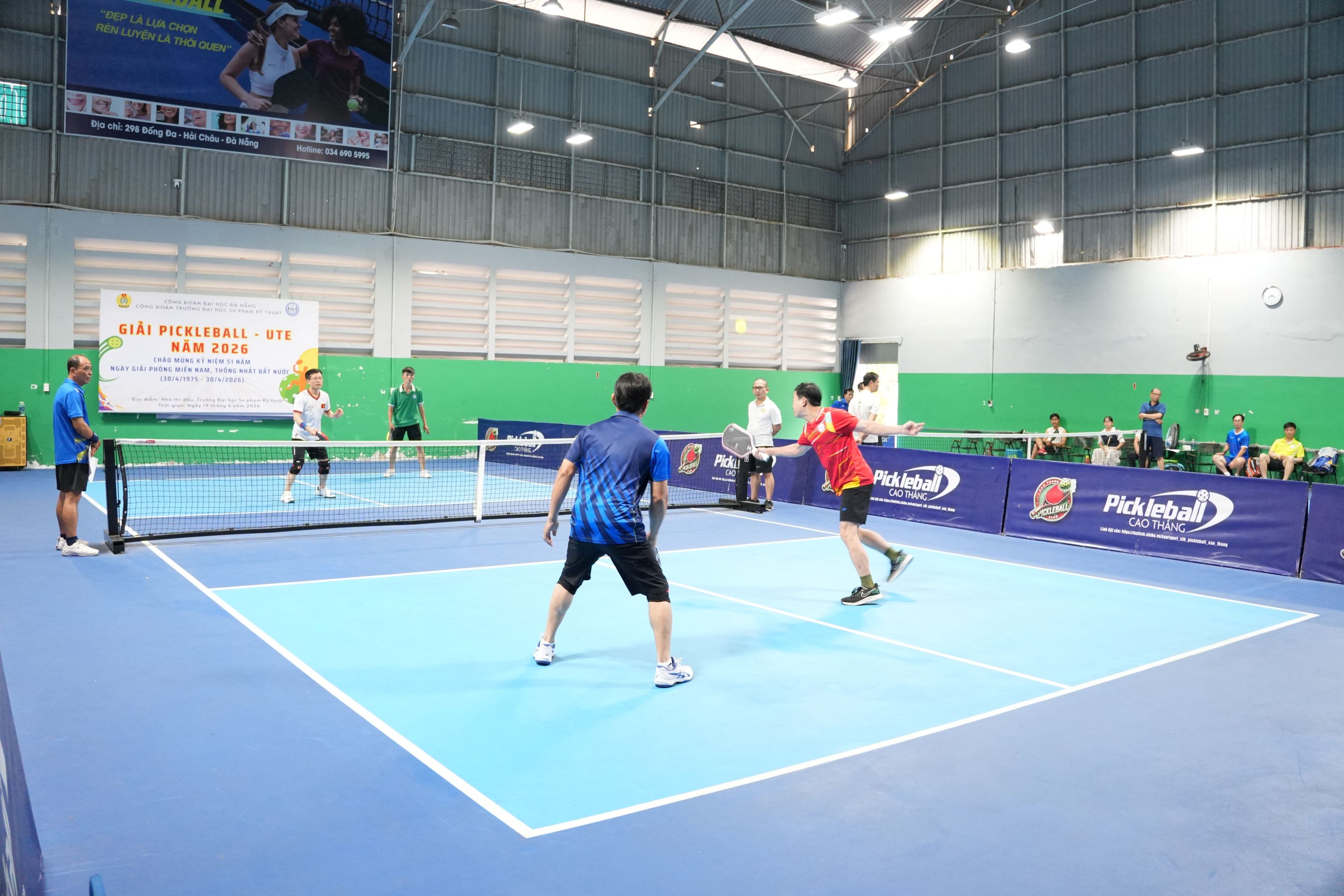 Sôi nổi Giải Pickleball 